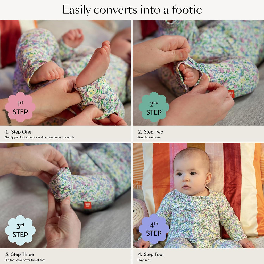 Cloudstretch Pack Bundle | Magnetic Baby Footie Pajamas