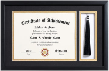 11x17 Diploma Frames with Tassel Holder for 8.5x11 Certificate