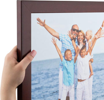 24x36 Inch Red Picture Frame, This 1.25" Custom Poster Frame is Cherry Style, for Your Art or Photos