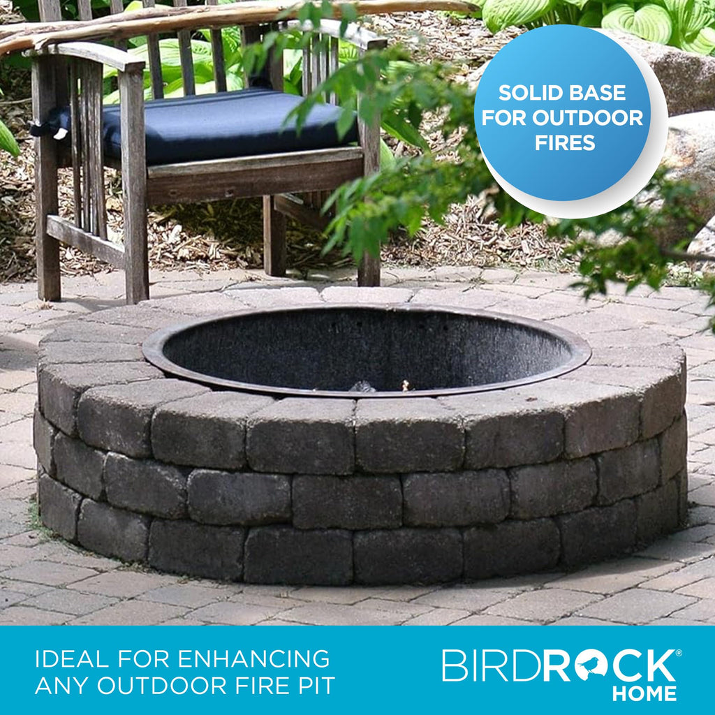 Outdoor Fire Ring, Black, 30"