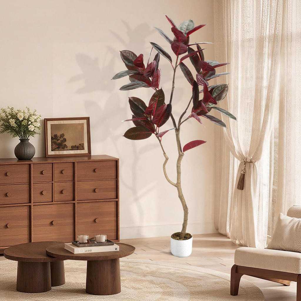 Artificial Fiddle Leaf Fig Tree with Pot
