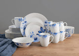Fitz and Floyd Bloom 32-Piece Dinnerware Set, Service for 8, Bloom Pattern
