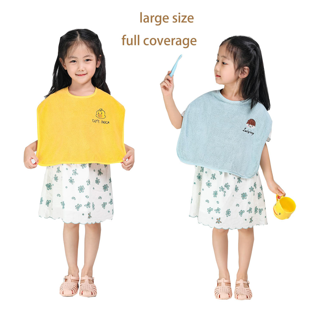 3 Pack Baby Bibs for Girls or Boys, Toddler Bibs for Feeding