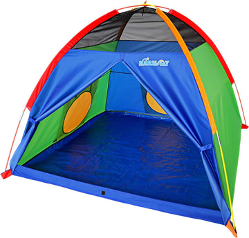 Play Tent Easy Fun Dome Tent for Kids Indoor/Outdoor Fun - 60 x 60 x 44 inch