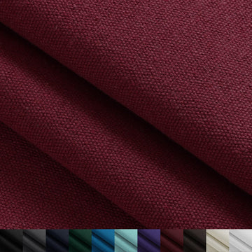 12oz Heavy Duty Canvas Fabric, 59" W Natural Cotton Duck Cloth 3 Yards