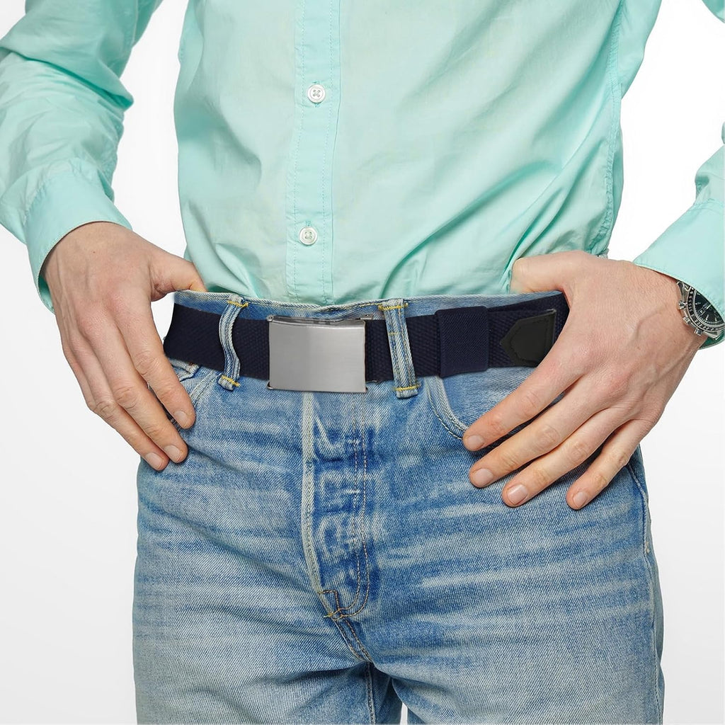 Boys Canvas Golf Belts - Adjustable Web Youth Belt for Kids