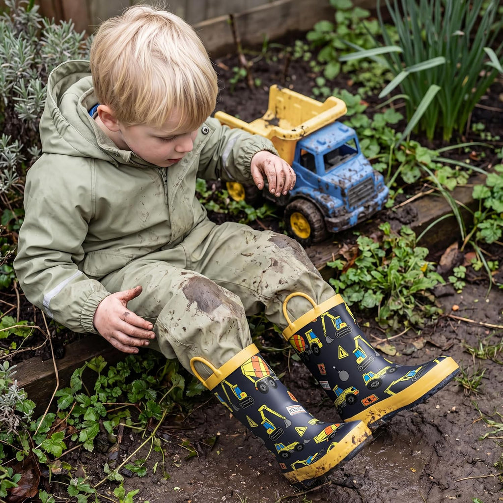 Kids Rubber Rain Boots