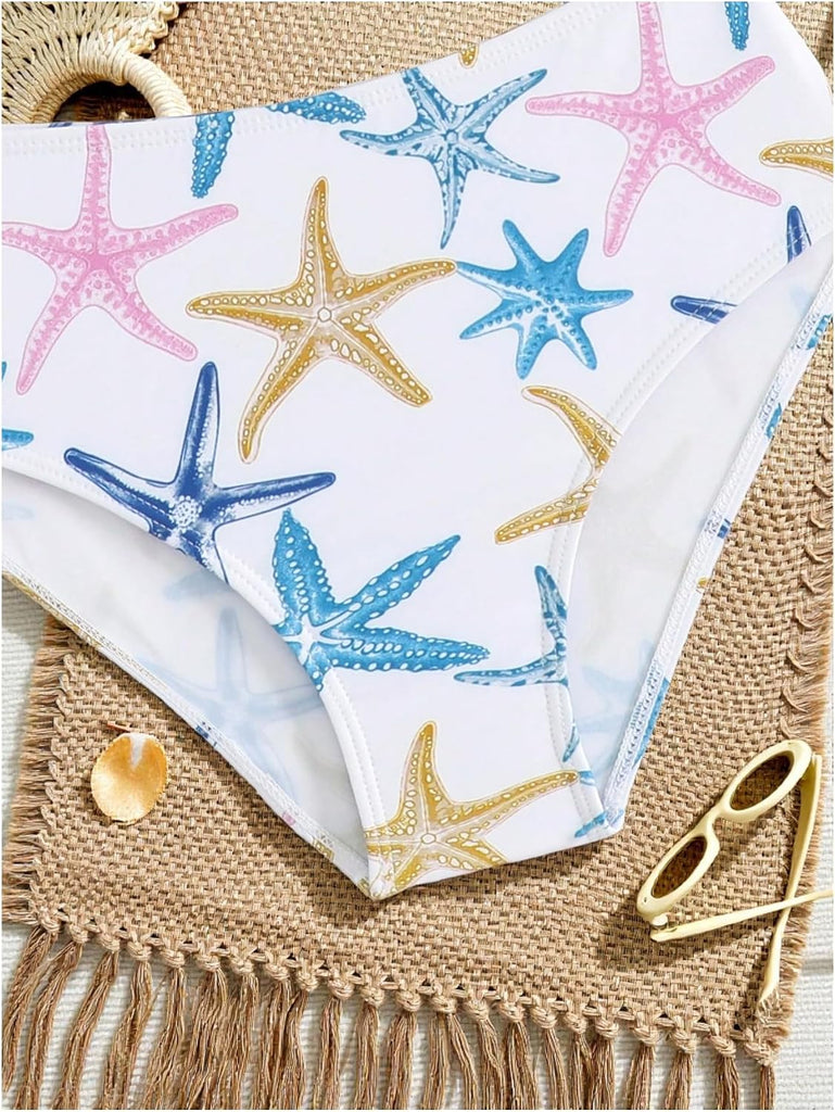 Girl's 2 Piece Cute Bathing Suits Halter Backless Bikini Set Girls Swimsuits Triangle Bikinis