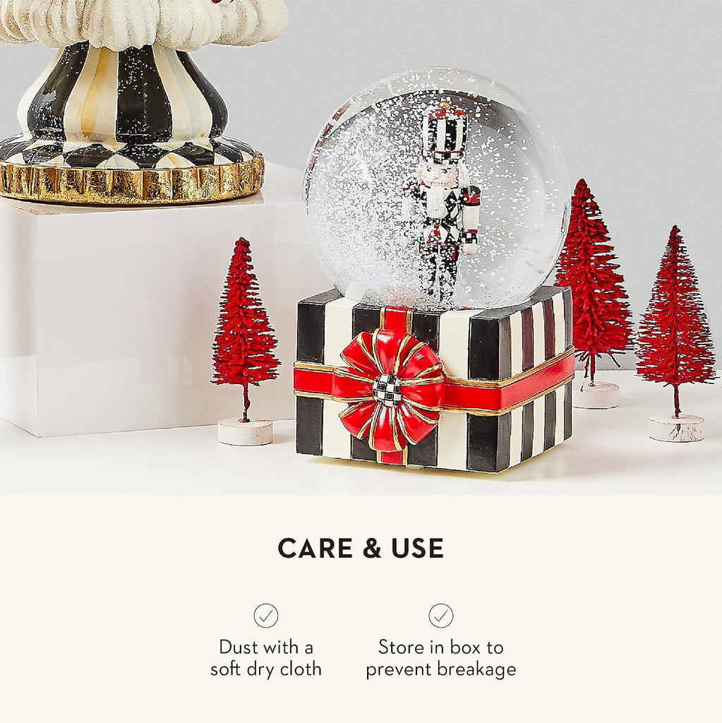 Snow Globe, Musical Christmas Decor , Nutcracker Gift