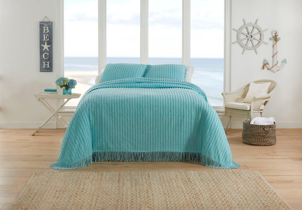 Chenille 100% Cotton Bedspread