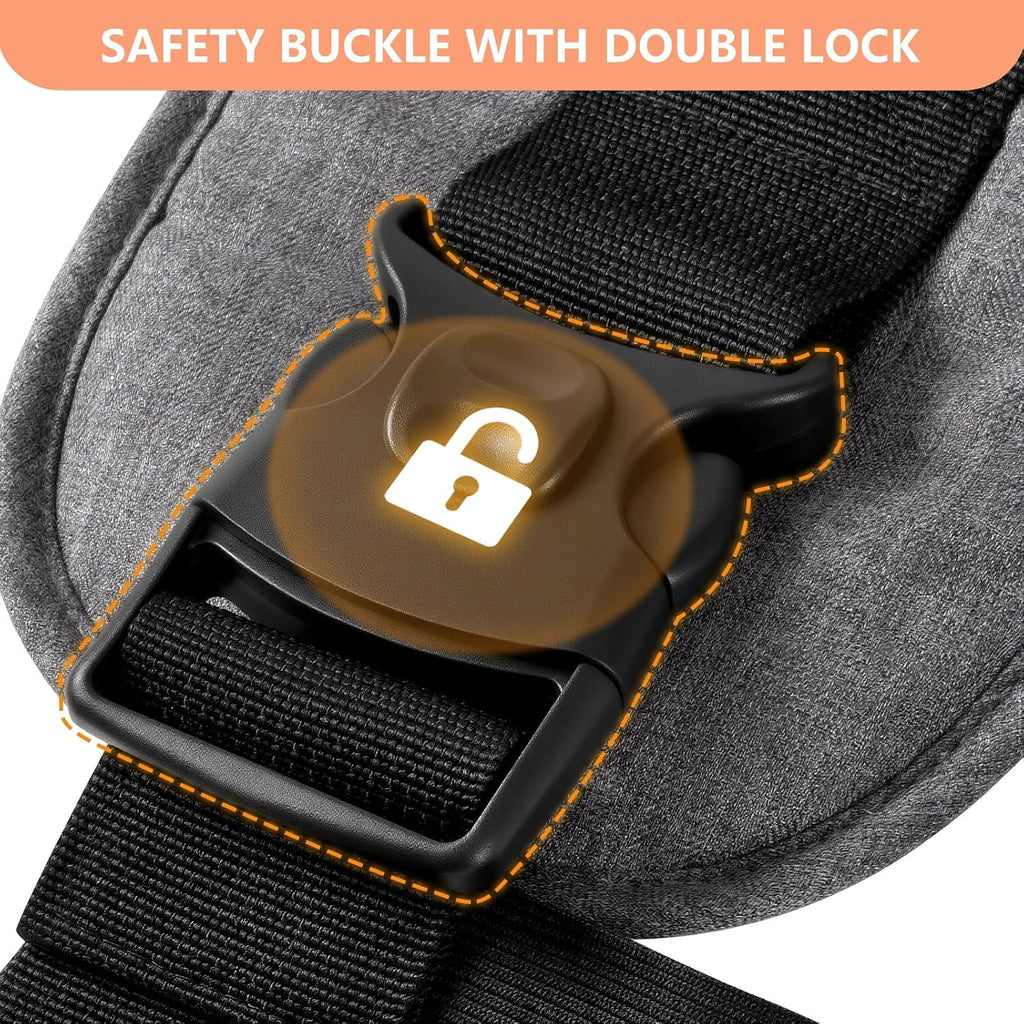 Baby Hip Carrier,Baby Carrier with Adjustable Waistband & Breathable Mesh, Ergonomic Carrier with Non-Slip Hip Seat