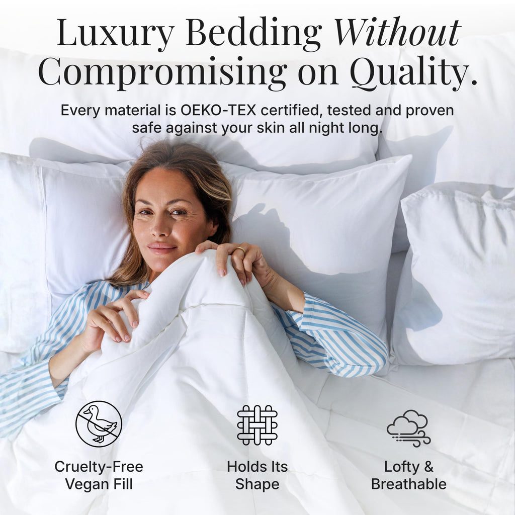 All-Season Duvet Insert Comforter - King/Cali King, Stone
