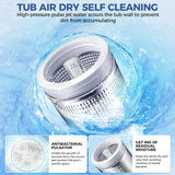 Portable Washing Machine, 20Lbs Capacity Full-Automatic Portable Washer Machine, 2.8Cu.ft Washer and Dryer Combo with