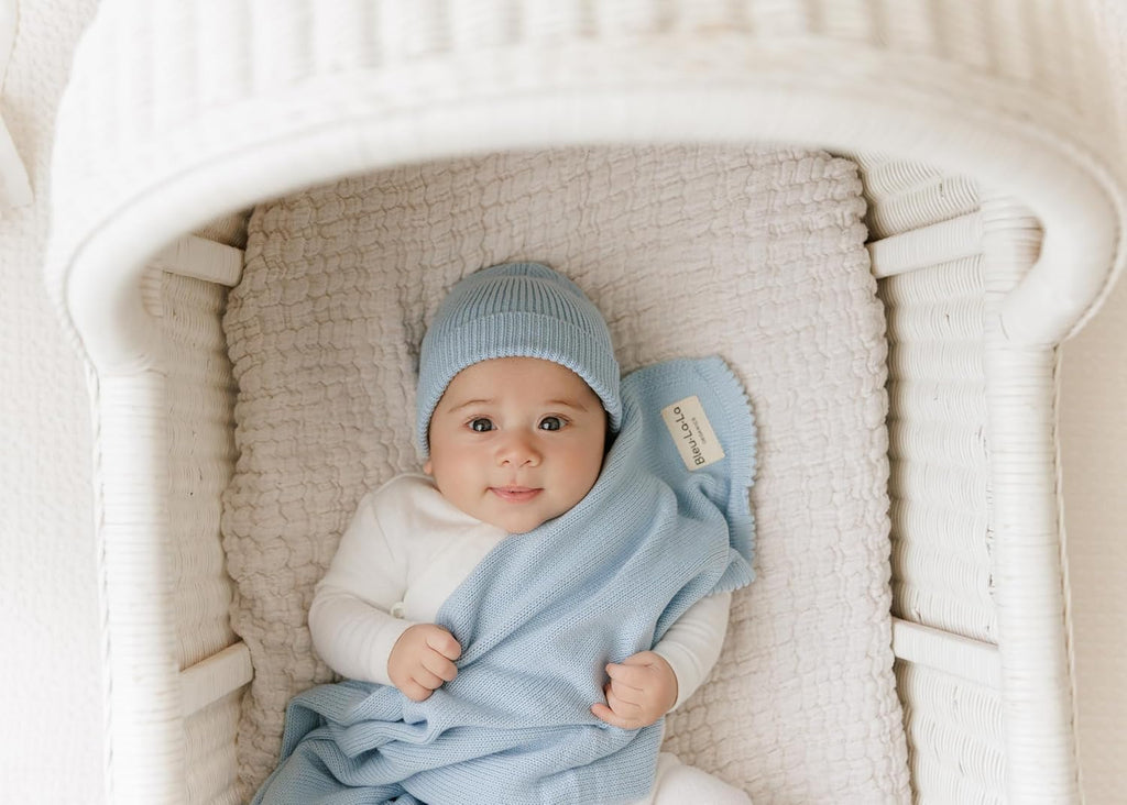 Baby Gift Set - Organic Cotton Newborn Blanket Essentials, Thoughtful Baby Shower & New Baby Gift for Boys & Girls