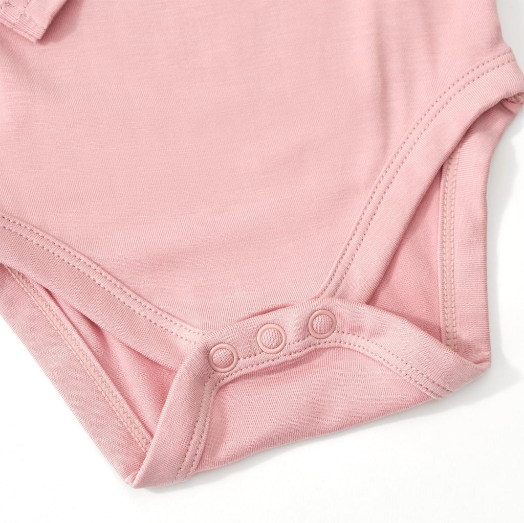 Long Sleeve Bodysuit for Baby Girls & Boys, Soft Viscose from Bamboo One Piece, Tagless Baby Clothes w/Snaps
