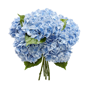21In Blue Artificial with Stems 5 Pcs