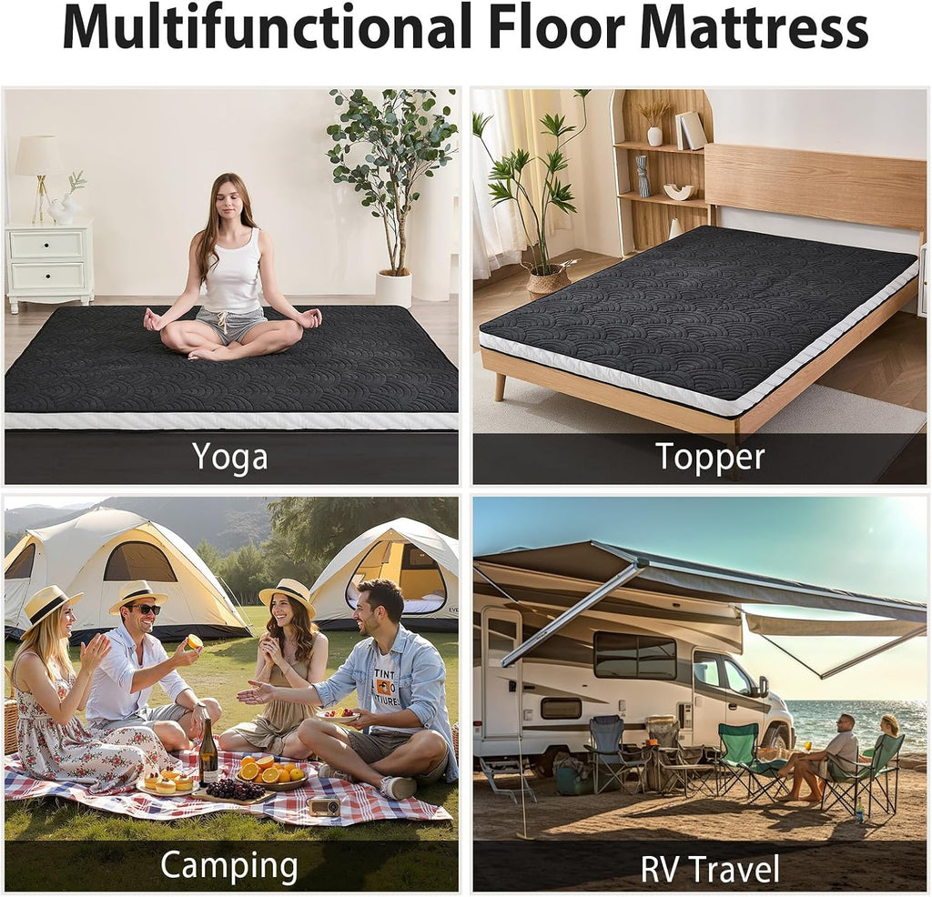 Japanese Floor Mattress, Portable Floor Mattress