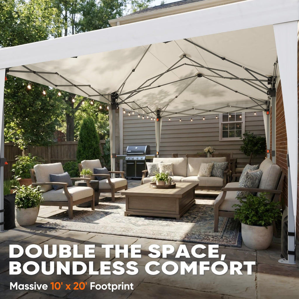 10x20 Pop Up Canopy Tent, Event Shelter