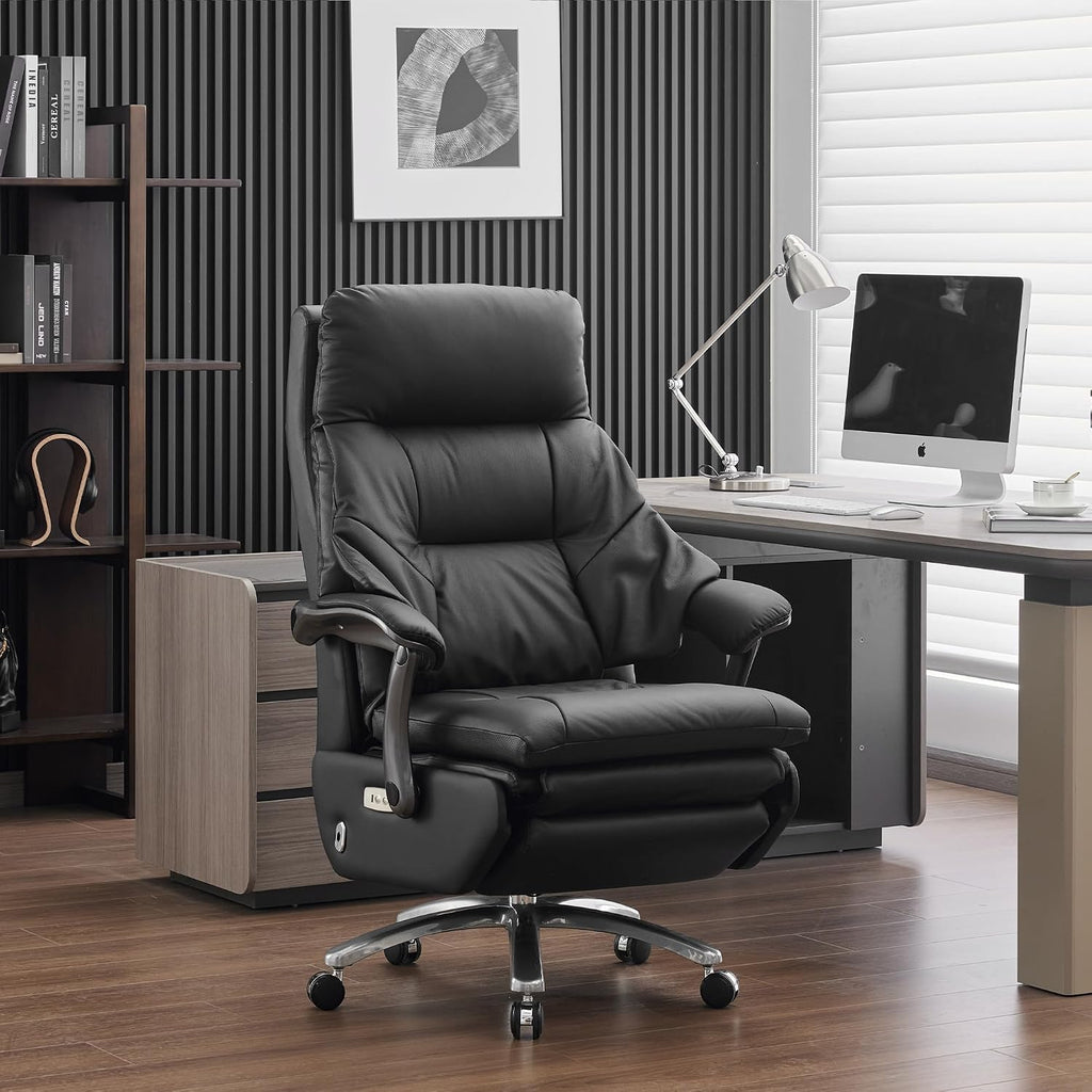Electric Recliner Chair Big and Tall Office Chair High Back Executive Chair with USB Ports Ergonomic Gaming Chair