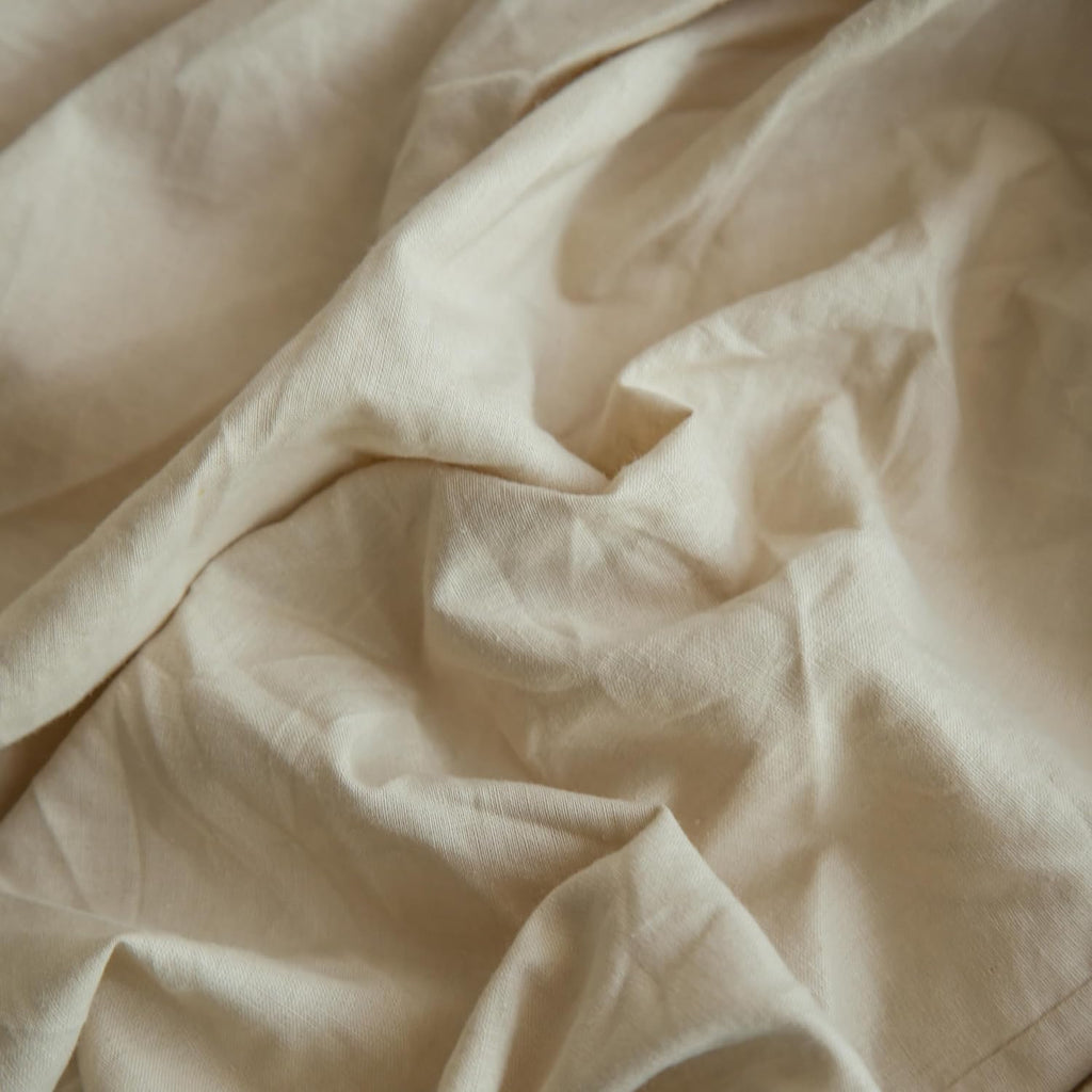 Soft Cozy French Linen Bed Skirt with Pleated Frills - 14" Tailored Drop Dust Ruffle for Farmhouse & Modern Bedrooms