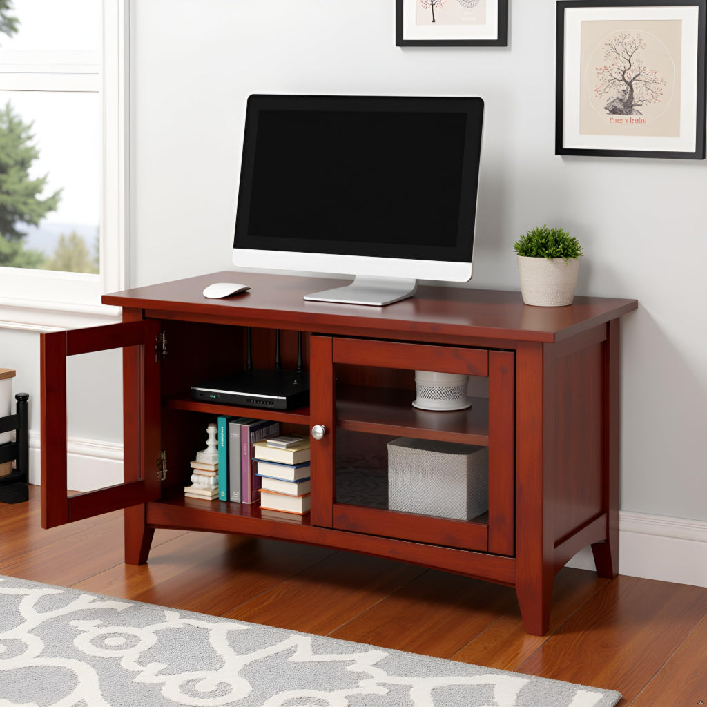 Shaker Cottage TV Stand for TVs up to 40", Cherry, 36 Inch