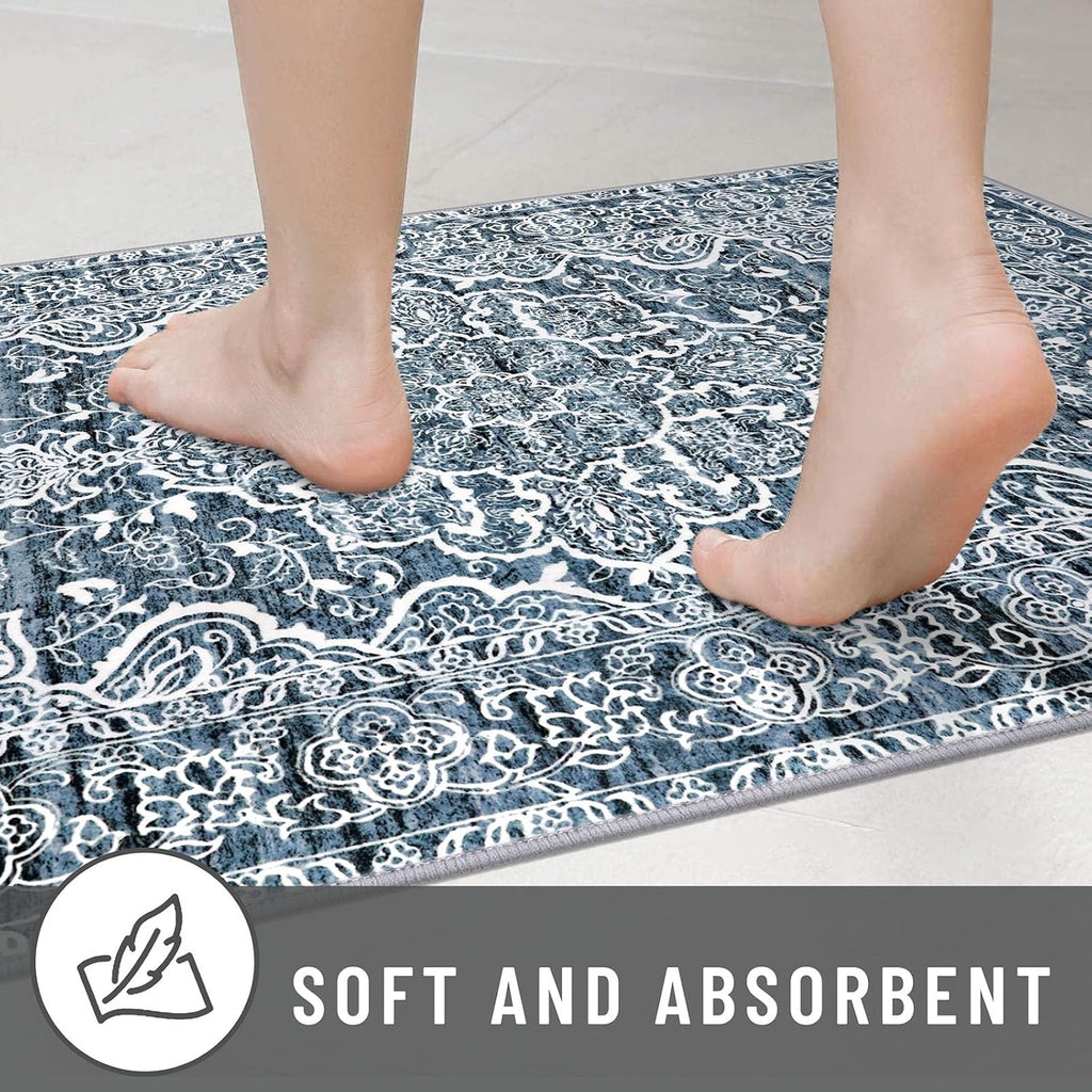 Vintage Washable Runner Rug, 2.6x8 Runners