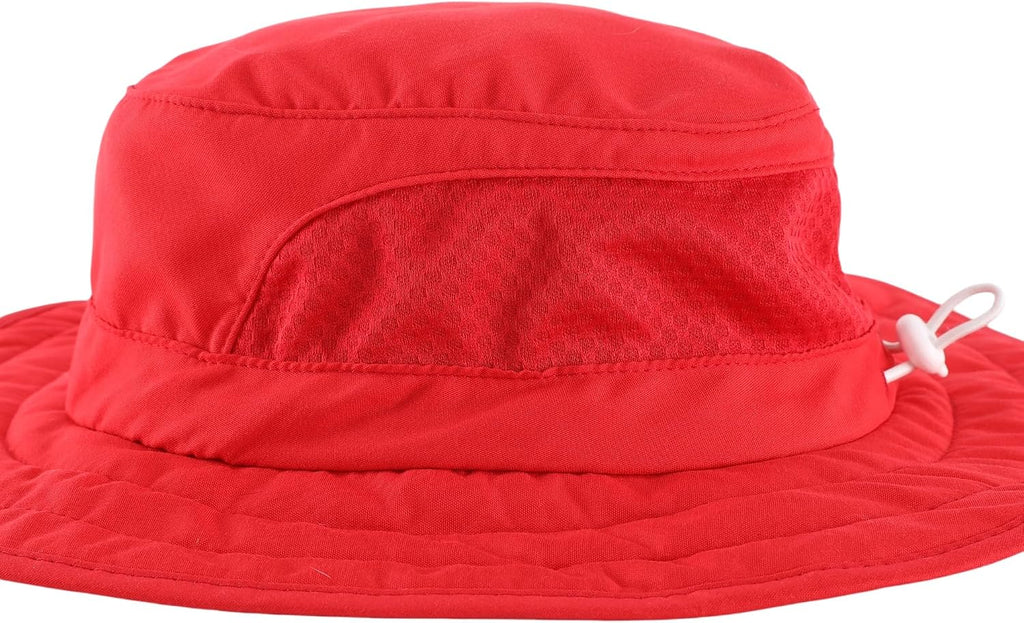 Kids Foldable Wide Brim Sun Hat UPF 50+ Sun Protection Bucket Hats Breathable Summer Beach Hat for Boys Girls
