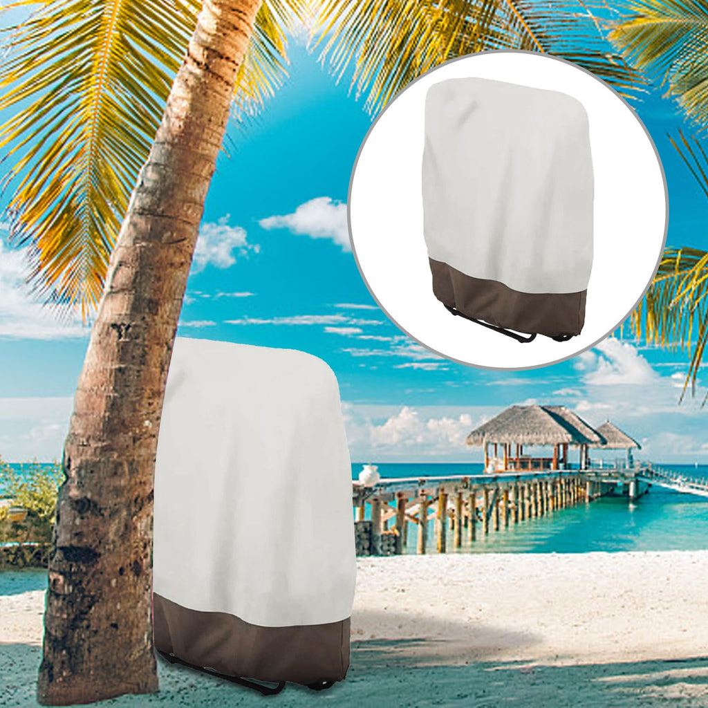 Oxford Waterproof UV Resistant Outdoor Zero Gravity Folding Chair Cover Waterproof Dustproof Lawn Patio