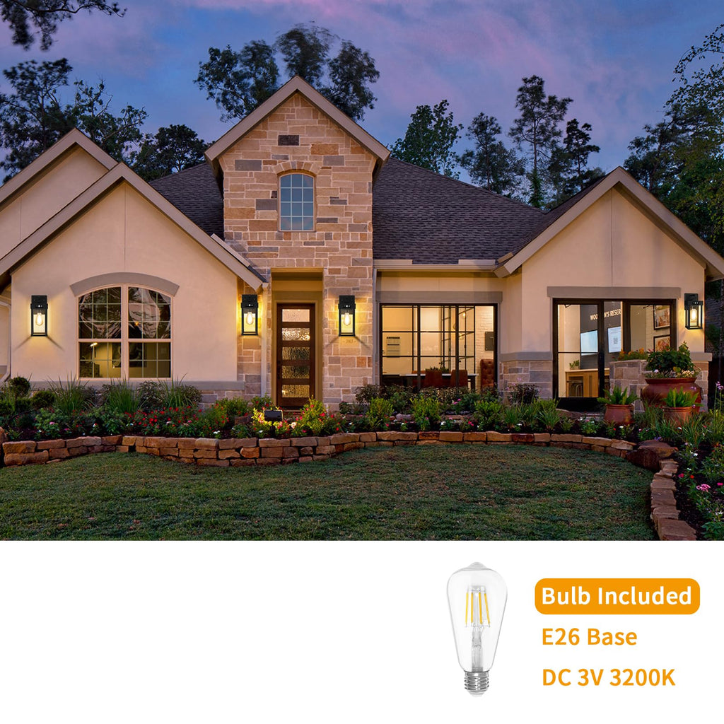 Outdoor Solar Wall Lights Fixtures Exterior Solar Wall Lantern