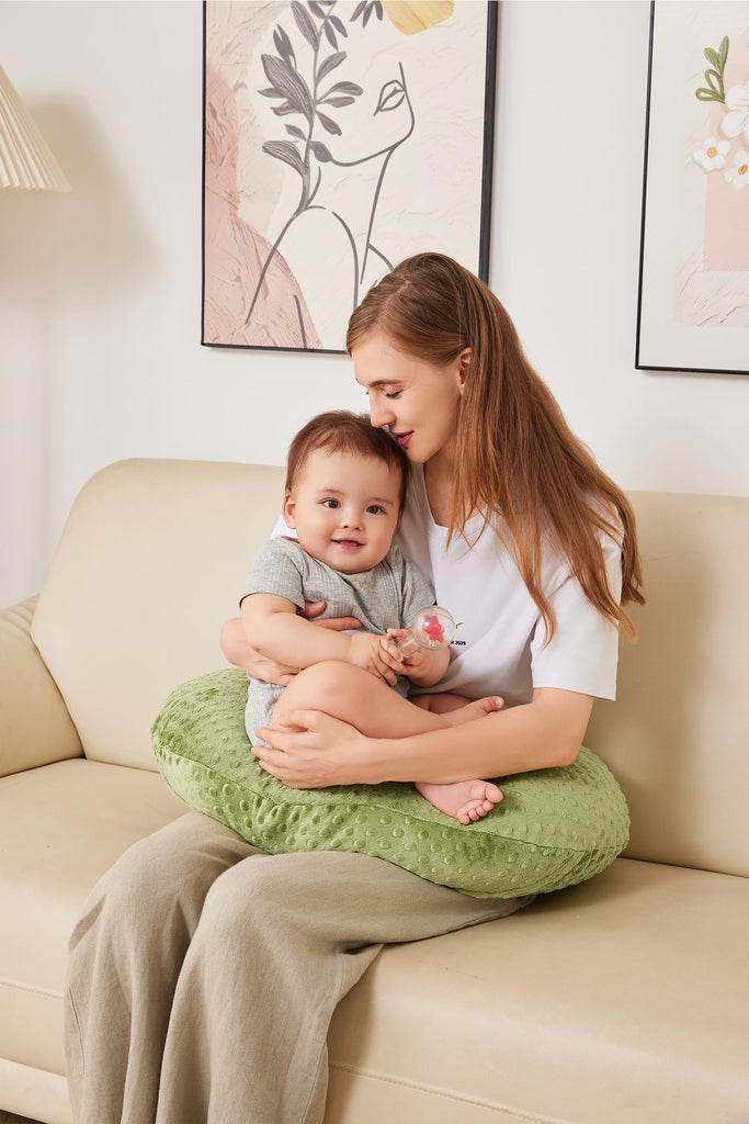 Nursing Pillow for Bottle and Breastfeeding, Ergonomic Comfort