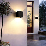 2 Pack LED Outdoor Wall Lights Exterior/Interior, Up and Down Lights IP65 Waterproof Wall Sconces