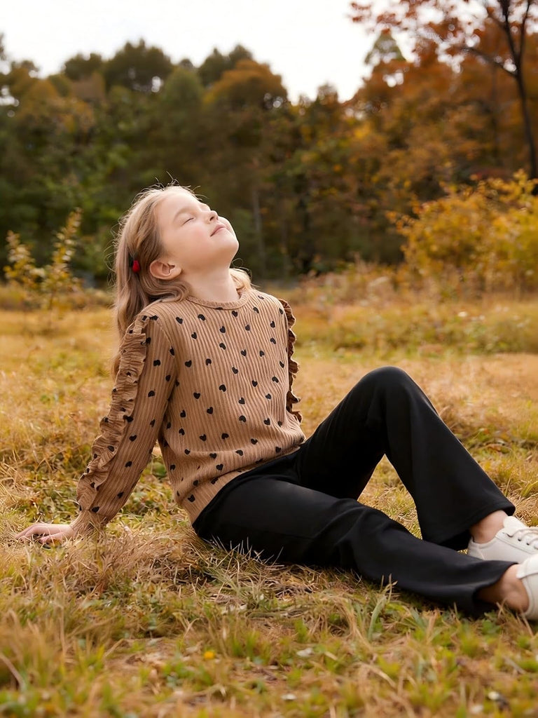 Toddler Girl Clothes Long Sleeve Fall Outfits for Girls