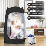 Swibow Portable Sauna Box for Relaxation, Detoxification, Steam Sauna Tent for Home with 3L Steam Generator