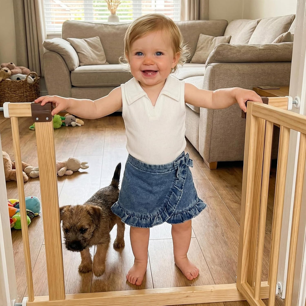 Toddler Baby Girl Denim Outfit Lapel Collar Ribbed Tops Jean Skirt