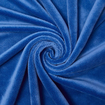 Smooth Minky Plush Soft Thick Dense Heavyweight Fleece Flannel Microfiber 60 Inch Fabric by The Yard - for Sewing