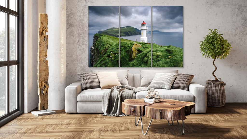 Nature Wall Art Prints - Ocean Forest Mountain Lake Canvas Landscapes - Small to Extra Large Living Room Bedroom
