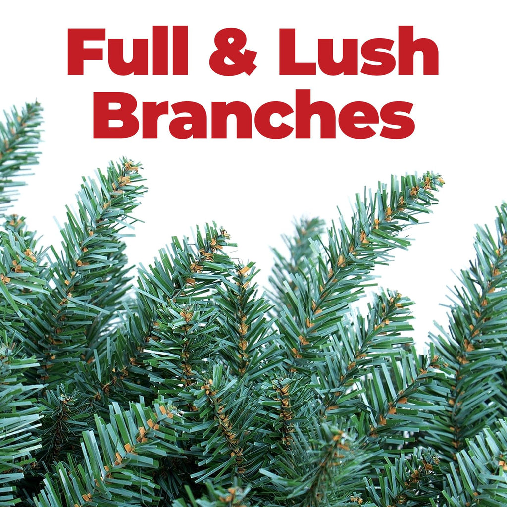 Christmas Tree 10ft, Premium Hinged Blue Spruce Artificial Christmas Tree with Realistic 4868 Tips, Unlit