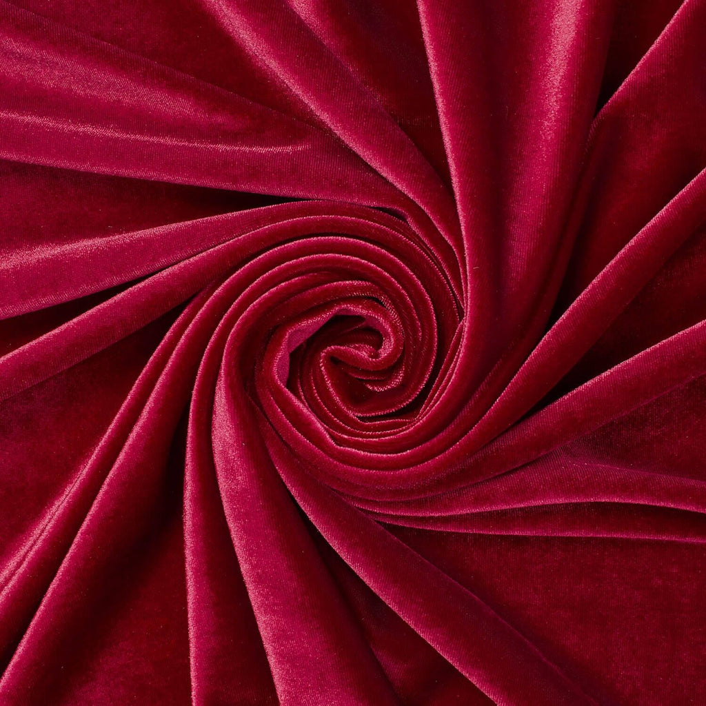 Knit Wine Fabric by The Yard
