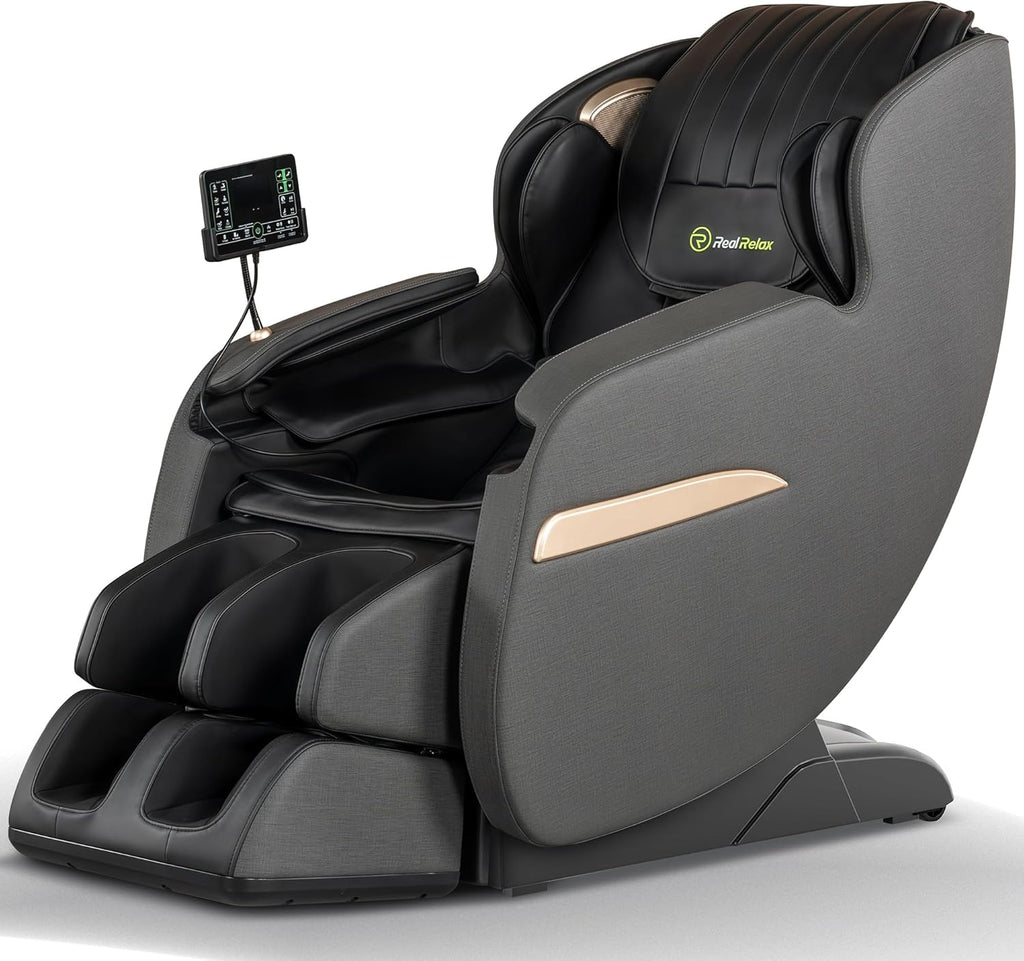2026 Upgraded 2D SL-Track Massage Chair,Recliner Full Body Zero Gravity with 8 Auto Modes and Upgraded LCD