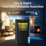 Dehumidifier, Dehumidifier for Basement with Drain Hose/Humidity Display/85 OZ Water Tank/Auto Shut Off/Washable