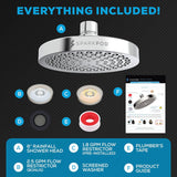 Shower Head - High Pressure Rain - Premium Quality Luxury Design