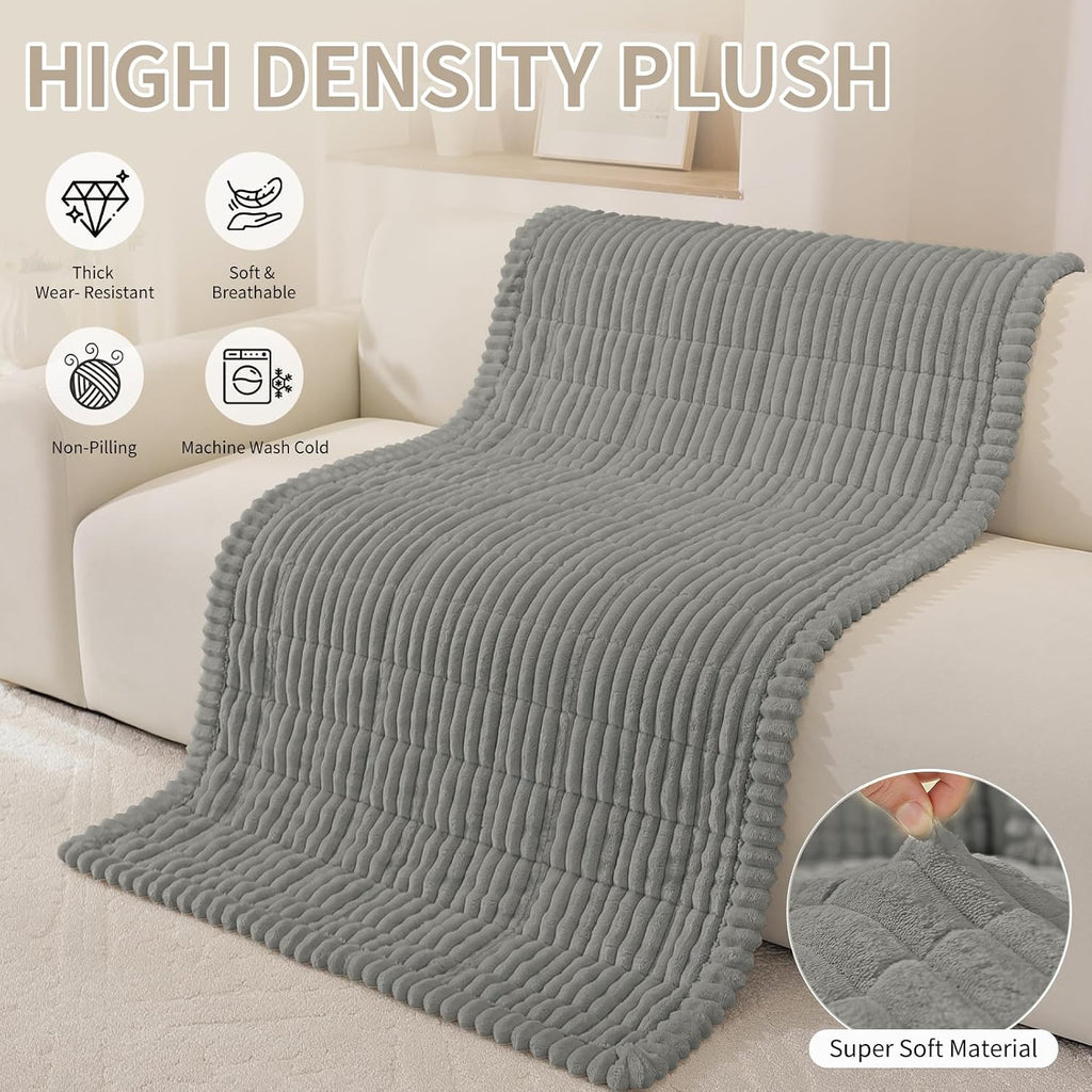 Fuzzy Pet Couch Covers for Dogs Non Slip Sofa Cover for Pets