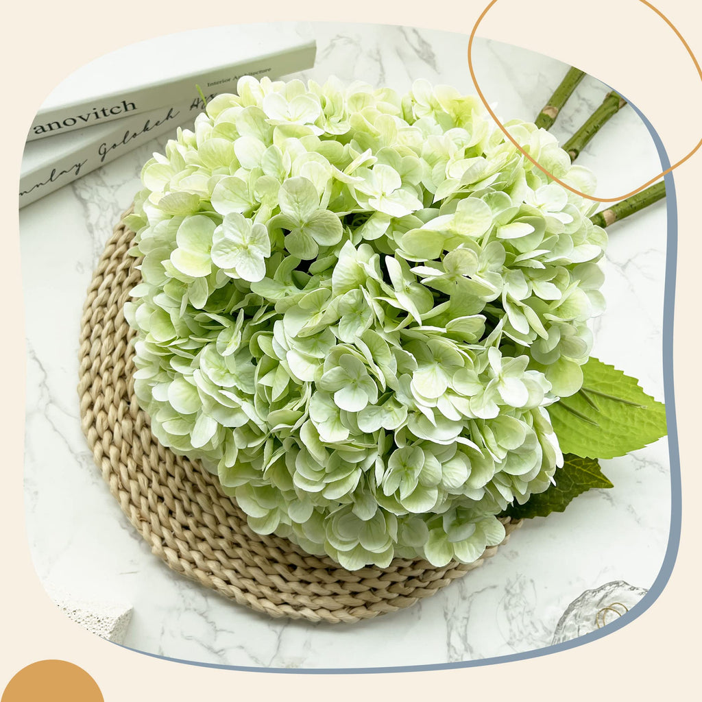 21In Light Green Artificial with Stems 5 Pcs