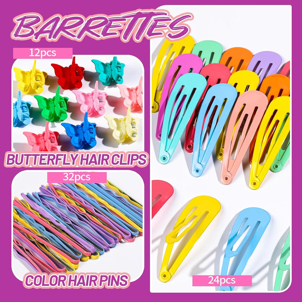 Hair Accessories for Girls Colorful Hair Rubber Bands Hair Ties