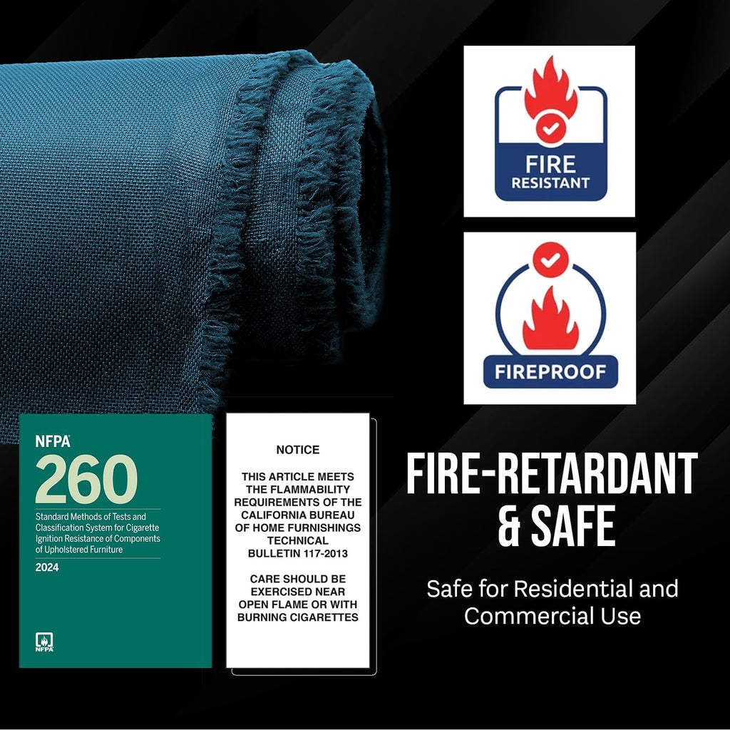 Fabrics Drift Marmalade 5 Yards - Stain Resistant, 100% Polyester, Latex Backing, 56" Width, Non-Directional