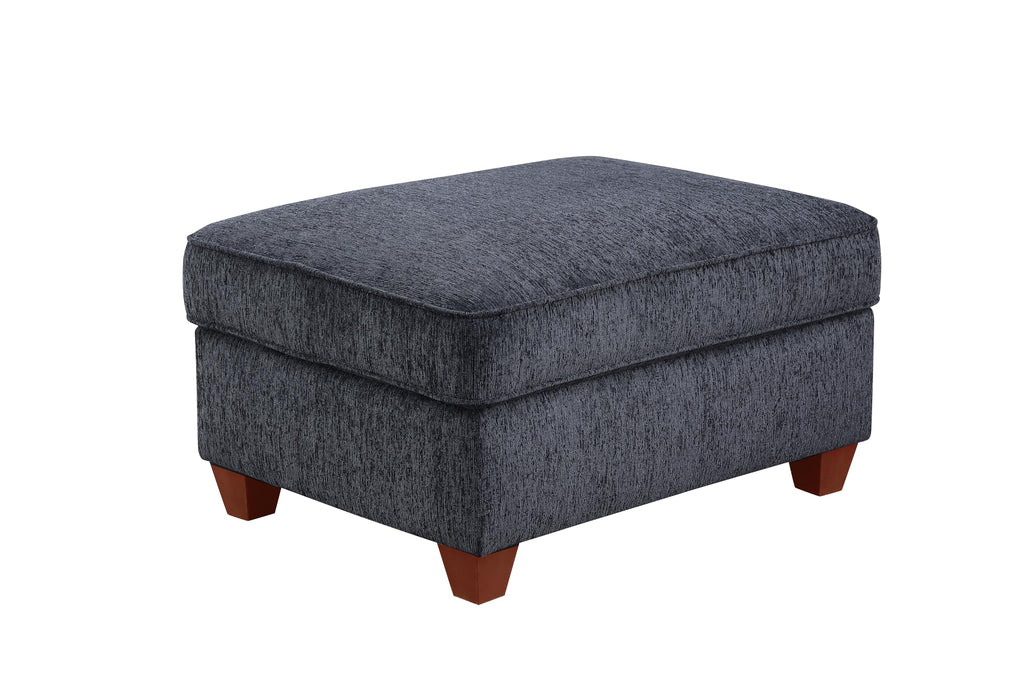 116" L-Shaped Sectional Couch with Movable Ottoman & 6 Throw Pillow, 7 Seat Chenille Upholstered Sectional Sofa W/Wide