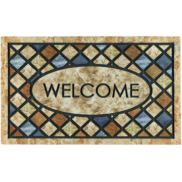 Welcome Door Mat 24x 36 Inch Front Doormat Outdoors Entrance Outdoors Mat for Outside Entry Way Doormat Entry Rugs