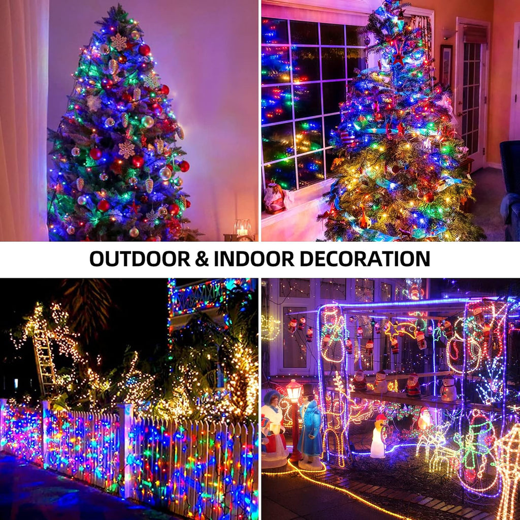 1000 LED 328FT 8Modes Christmas String Lights Christmas Tree Lights