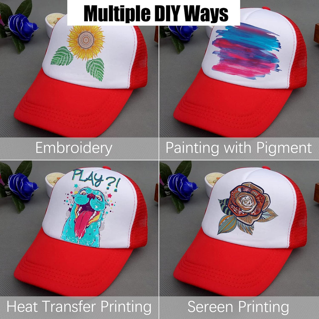 6 Pack Kids Trucker Hat Boys Girls Baseball Hat