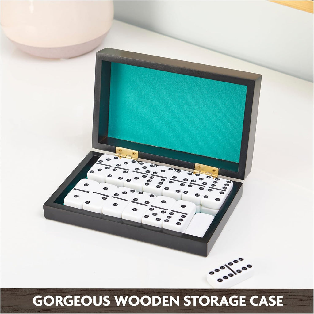 Legacy Deluxe Double-6 Dominoes Classic Game